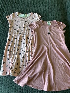 Lily Bleu Light Pink Girls' Crew Neck Top
